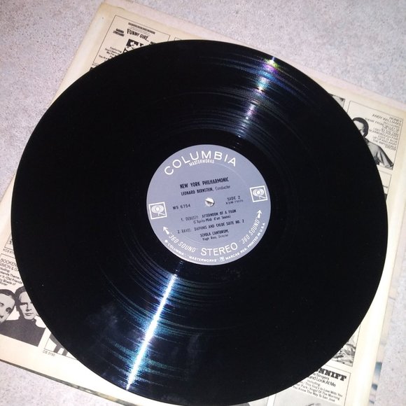 Leonard Bernstein New York Philharmonic LP Record Album ML 6754 COLUMBIA - Picture 6 of 6